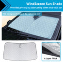 6 Layer Thick WindScreen Sun Shade Suitable For LDV G10 2015-2025 UV Protection