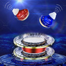 1 Pair Mini Hearing Aids In Ear Enhancer Digital Sound Voice Amplifier USB Touch