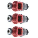 3x Fuel Injector Suitable For Chery QQ John Deere 825i Gator 0.8 3-Cylinder
