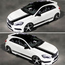 5x Car Side Body Sticker Vinyl Hood Roof Decals Racing Long Stripe Universal