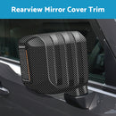 Rearview Mirror Cover Trim Suitable for LandCruiser Prado LC250 24+ Carbon Fiber