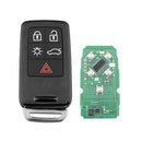 Remote Car Key Fob Entry KR55WK49264 Suitable For Volvo 10-17 XC60 / 08-16 XC70