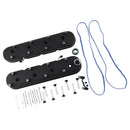 Cast Aluminium Valve Cover with Coil Mounts Suitable for LS LS1 LS2 LS3 LS6 LS7 Engine Valve Cover Black