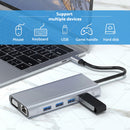 11in1 USB-C Type C HDMI USB 3.0 HUB Adapter Compatible with MacBook Pro iPad Pro