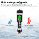 Portable 4 In 1 Hydrogen-Rich Test Pen PH/ORP/TEMP Water Quality Meter Tester
