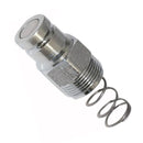 3/8in Hydraulic Male Drain Line Flat Face Quick Coupler Suitable For Bobcat 7246798