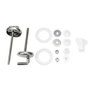 2PCS Toilet Seat Fix Fitting Stainless Back To Wall Replace Quick Release Hinges