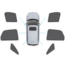 Magnetic Mesh Sun Blind Shades Suitable for Audi Q3 2011-2018 on Front/Rear