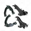 2x Front Upper+Lower Control Arms Suitable For Nissan Navara D22 4WD 97-15