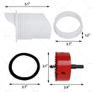 Chicken Feeder DIY Port PVC Gravity Fed Chicke Feeder