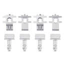 4x Engine Shield Cover Thumb Pins And Nuts Suitable For Ford F-150 Edge Explorer