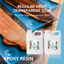 Epoxy Resin 1:1 AB Kit Craft Coating UV Color Pigment Paste Liquid Silicone Mold