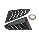 2x Side Window Louvers Sun Shade Cover Suitable For Ford Mustang 2015-2022
