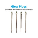 4Pcs Glow Plugs Suitable for Hilux KUN26 TD 1KD-FTV 3.0L 4cyl 2005-2015