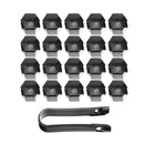 20PCS 19mm Wheel Nut Lug Bolt Covers Caps Suitable for Holden Commodore VB to VZ