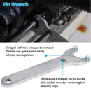 Suitable for Seastar Front Mount Hydraulic Steering Cylinder Seal Kit with Pin Wrench