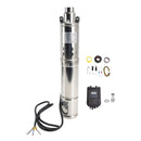 Solar Bore Pump 72V 1.2KW MPPT Deep Well Submersible Screw Pump 180M AU 3 inch  72V 1.2KW
