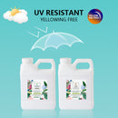 8Ltr Epoxy Resin 1 1 AB Kit Art DIY UV Crafts Glass  and  Water Clear Epoxy Coating