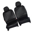 Leather Look Seat Covers Black Suitable For Mazda BT-50 Single Cab 2011-2020