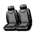 Leather Look Seat Covers Grey Suitable For Mazda BT-50 Single Cab 2011-2020