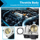 Throttle Body Suitable For Nissan Pulsar N16 Sedan Hatch 1.6L 1.8L 2002-On