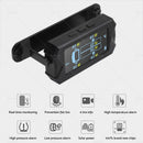 Solar Tyre Pressure Monitoring System + 6 Wheel Sensor for Caravan Truck Trailer