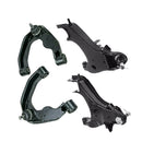 2x Front Upper+Lower Control Arms Suitable For Nissan Navara D22 4WD 97-15