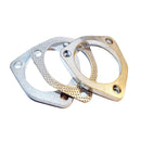 Universal Exhaust Flange Plate Set 304 Stainless Steel 2.5in 63mm 3 Bolt Gasket