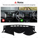 Dash Mat Compatible with Nissan Navara D23 NP300 ST-X ST SL PRO-4X 2/2021-2022 Non-Slip