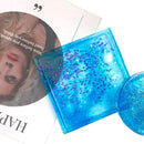 6 Pics Set Coaster Resin Casting Mold Silicone Jewelry Making Mould Craft