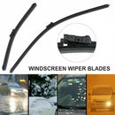For Ford Fiesta 08-On Aero Flat Windscreen Wiper Blades 26 inch   15 inch  1 Pair