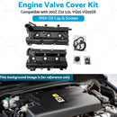 2PCS Engine Valve Cover Suitable For Nissan 350Z Z33 3. 5L VQ35 VQ35DE 2002-2006