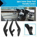 3pcs Inner Door Pull Handle Covers Suitable for BMW X5 X6 F15 F16 F85