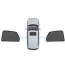 Magnetic Mesh Sun Blind Shades Suitable for Audi Q5 FY 2017-2025 On Front Rear