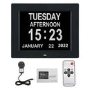 7 inch  LED Large Digital Day Clock Calendar Dementia Date Week Month Year Time Wall