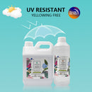 3KG/6KG 2:1 Epoxy Resin Kit Glass Water Clear Epoxy Casting Art DIY UV Jewellery
