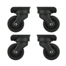 1/2 Pair Replacement Luggage Suitcase Spare Swivel Wheel 360° Spinner W193 Black