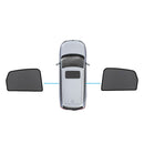 Magnetic Mesh Sun Blind Shades Suitable for Audi Q5 8R 2009–2016 On Front Rear