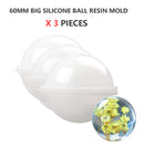 Jewelry Tools Suitable For DIY Resin Craft Pendants Necklaces Silicone 60mm