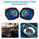 12V 6x9 inch  Car Door Coaxial Vehicle HiFi Audio 2 Way Stereo Speaker 1000W