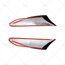 Black Car Side Fender Fin Vent Trim Suitable For Toyota 86 Subaru BRZ 2012-2020