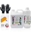 3KG/6KG 2:1 Epoxy Resin Kit Glass Water Clear Epoxy Casting Art DIY UV Jewellery