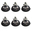 6 Set Chrome Power Operated Recessed Folding Whale Tail T-Lock Handle Toolbox