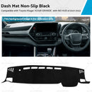 Non-Slip Dash Mat Suitable For Toyota Kluger XU75R GX GXL  inch With NO HUD inch  6/21-23