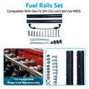 Intake Manifold Fuel Rail Set Suitable for LS3 L92/L96/L99 NBSS Engine Gen IV GM