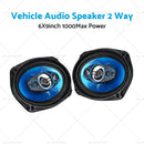 12V 6x9 inch  Car Door Coaxial Vehicle HiFi Audio 2 Way Stereo Speaker 1000W