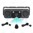 3in1 170?? Car Reverse Rear View Camera w/ Backup Radar Parking Sensor Universal