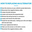 Alternator Suitable for Mitsubishi Triton ME MF MG MH 4D56 2.5 Diesel 2PV 86-96