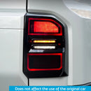 2X Tail Light Lamp Cover Trim Suitable For Toyota Land Cruiser Prado LC250 2024