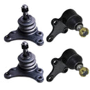 4x Lower+Upper Ball Joints Suitable For Toyota HiLux LN85 LN86 RN85 RN90 YN85